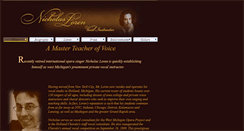Desktop Screenshot of nicholasloren.com