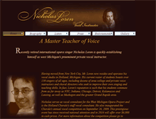 Tablet Screenshot of nicholasloren.com